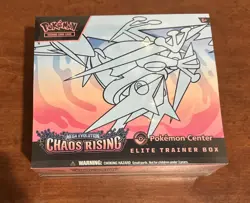 Pokemon Chaos Rising Pokemon Center ETB Elite Trainer Box Factory Sealed New - Image 1