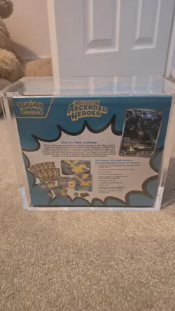 Pokemon TCG Ascended Hero’s ETB Elite Trainer Box sealed WITH acrylic case!! - Image 3