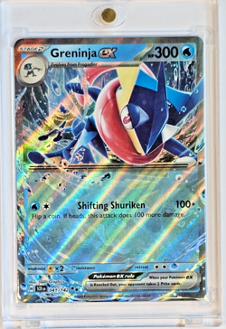 Pokemon Greninja ex 041/142 SV07 Stellar Crown Double Rare Holo NM - Image 1