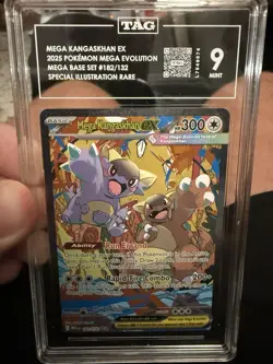 Pokemon TCG Mega Kangaskhan EX 182/132 Mega Evolution Special Illustration Rare - Image 1