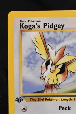 Koga's Pidgey 1st Edition 80/132 LP+ Gym Challenge Regular Common Pokemon TCG - Image 2