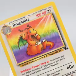 Pokemon TCG - Dragonite 19/62 Fossil Rare WOTC - NM - Image 1