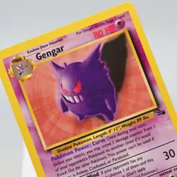 Pokemon TCG - Gengar 20/62 Fossil Rare WOTC - NM/M - Image 1