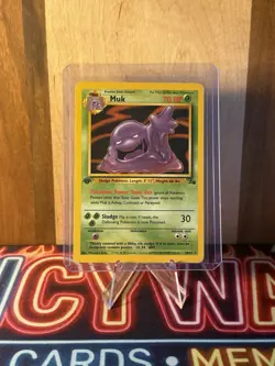 Pokemon - Muk 28/62 Fossil Regular - 1st Edition! - Image 4