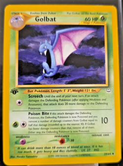 Golbat 29/64 Neo Revelation 1st Edition LP Pokemon TCG - Image 1