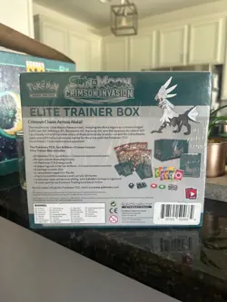 Pokemon SUN AND MOON CRIMSON INVASION Elite Trainer Box ETB New SEALED - Image 2