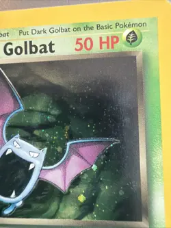 Dark Golbat - 7/82 - Team Rocket - Pokemon - Holo Rare - Vintage - 2000 - WOTC - Image 2