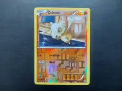 Pokemon - Cubone 60/124 Common Reverse Holo Black & White Dragons Exalted - Image 1