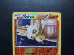 Pokemon - Cubone 60/124 Common Reverse Holo Black & White Dragons Exalted - Image 2