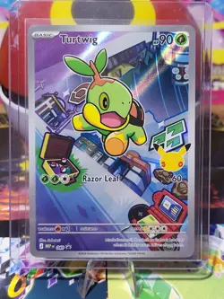 Pokemon TCG - Turtwig MEP 040 - First Partner Illustration Collection Series 1 - Image 1