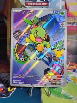 Pokemon TCG - Turtwig MEP 040 - First Partner Illustration Collection Series 1 - Image 3