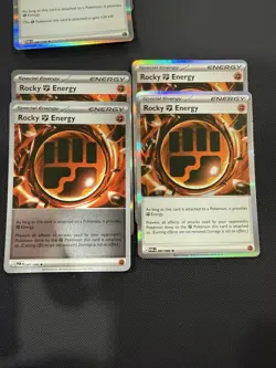 Pokemon Perfect Order Special Energy Lot: Telepathic Growing, Rocky Energy NM - Image 3