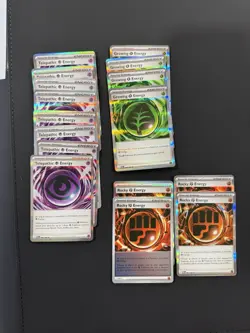 Pokemon Perfect Order Special Energy Lot: Telepathic Growing, Rocky Energy NM - Image 4