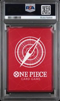 One Piece - ST21-EX Gear 5 Monkey.D.Luffy Red Leader Alt Art ST21-001 PSA 10 - Image 2