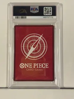One Piece TCG Carrying on His Will Imu OP13-079 Alt Art Foil PSA 10 - Image 2