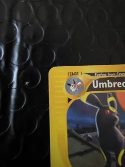 UMBREON 41/147 Aquapolis non-holo rare Pokemon TCG card e reader - Image 4