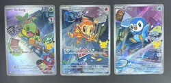 Pokemon First Partner - Turtwig, Piplup, Chimchar Holo 3 Card Lot 2026 - Image 1