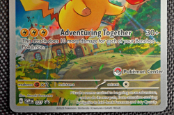 2023 Pikachu SVP 027 Pokemon Center ETB Black Star Promo Pokemon TCG Card - Image 4
