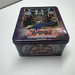 Yugioh 2002 Lord of D Collectors Tin With cards with BLUE EYES+DARK MAGICIAN - Image 5