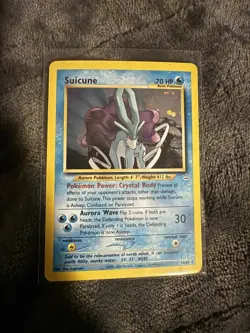 Pokemon Suicune 14/64 Neo Revelation Rare 70 HP Aurora Wave Vintage Card - Image 1