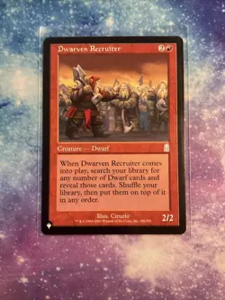 Dwarven Recruiter - Retro Frame The List NM MTG - Image 1