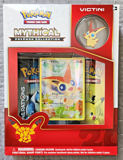 NEW Pokemon TCG: Mythical Collection - Generations - Victini - 20th Anniversary - Image 1