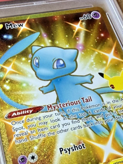 2021 Pokemon Celebrations #025 Full Art/Mew PSA 10 - Image 3
