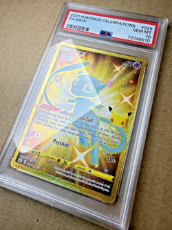 2021 Pokemon Celebrations #025 Full Art/Mew PSA 10 - Image 4