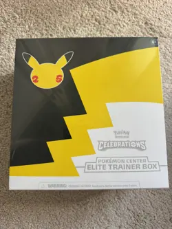 Pokemon TCG - Pokemon Center Celebrations Elite Trainer Box SEALED - IMPERFECT - Image 1