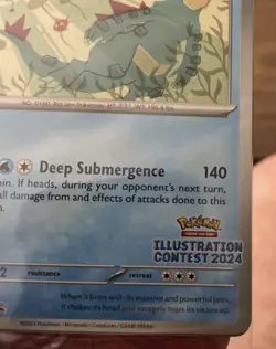 2024 Pokemon Illustration Contest Promos Sealed (Feraligatr/Pikachu/Toxtricity) - Image 3
