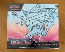 Pokemon Center Mega Evolution Chaos Rising Elite Trainer Box ETB Sealed - Image 1