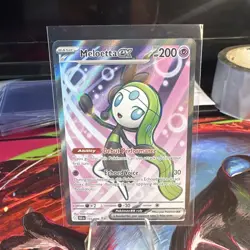 Meloetta ex 159/086 Sv: Black Bolt Ultra Rare Holo EX 200 HP English - Image 1