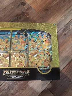 Lot of 3 Pokemon Celebrations 25th Anniversary Pikachu V-union Premium Playmat 820650809897 - Image 3