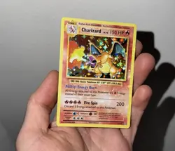 Charizard 11/108 HOLO BLEED Misprint Error Pokemon XY Evolutions (LP) - Image 1