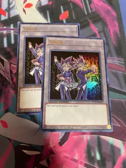 YUGIOH - YUGI TOKEN X2 - ULTRA RARE - LIMITED EDITION - NM - CT14 - Image 1