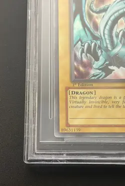 Yu-Gi-Oh! TCG Legend of Blue Eyes White Dragon UR LOB-E001 1st Edition BGS 9 - Image 5