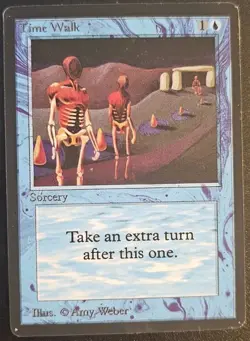 Time Walk Limited Edition - Beta Edition Regular Playtest Card - Image 1