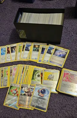 Pokemon Trainer Card Lot Mixed Nm-LP Holos And Regular Out Of Play - Image 1