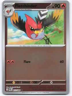 Pokemon TCG Fletchinder 013/088 Reverse Holo Perfect Order NM - Image 1