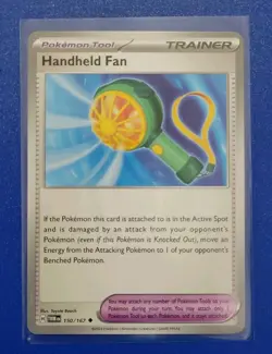 Pokemon TCG Twilight Masquerade: Handheld Fan (150/167) - Uncommon - Near Mint - Image 1