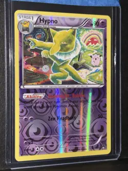 Hypno 51/122 XY BreakPoint Reverse Holo Tomokazu Komiya Pokemon TCG - Image 5