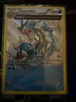Pokemon Gyarados Stage 1 Holo 21/98 - English TCG 2015 - Image 2
