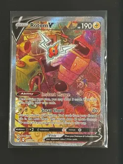 Pokemon Lost Origin Rotom V 177/196 Alternate Art - Image 1