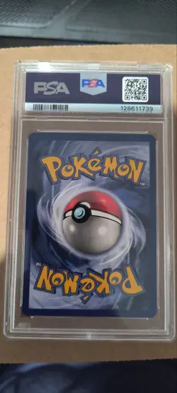 Graded PSA 7 2000 Pokemon Black Star Mew Promo-Pokemon League #8 NM - Image 2