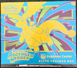 Pokemon TCG Ascended Heroes Pokemon Center Elite Trainer Box - ETB New & Sealed - Image 1