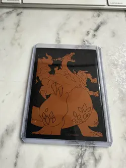 FULL ART Charizard V ULTRA RARE PROMO Pokemon SWSH050 Champion's Path Holo - NM - Image 3