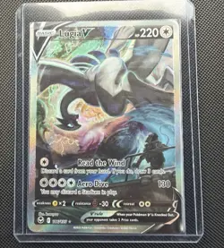 Lugia V Alt Art Pokemon Silver Tempest 186/195 PRESTINE no whitening front/back - Image 1