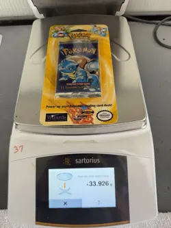 Heavy Factory Sealed Pokemon Shadowless Blister Pack - Image 3