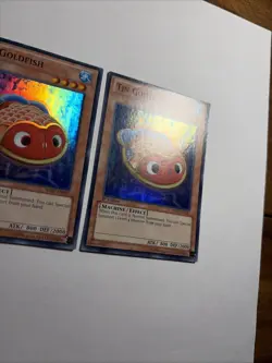 Yugioh! 3x Tin Goldfish HA07-EN037 Super Rare 1st Ed - VLP - Image 4