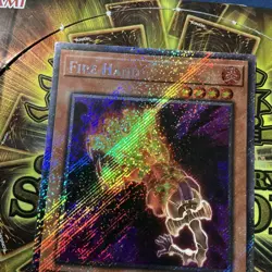 Fire Hand 1st Edition Platinum Secret Rare RA04-EN224 Yu-Gi-Oh! - Image 2